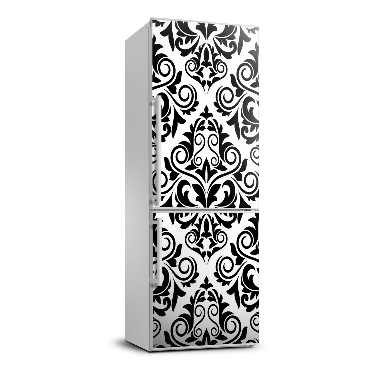 Magnet Sticker Refrigerator Wall wrap removable Peel /& Stick Decal Brick wall