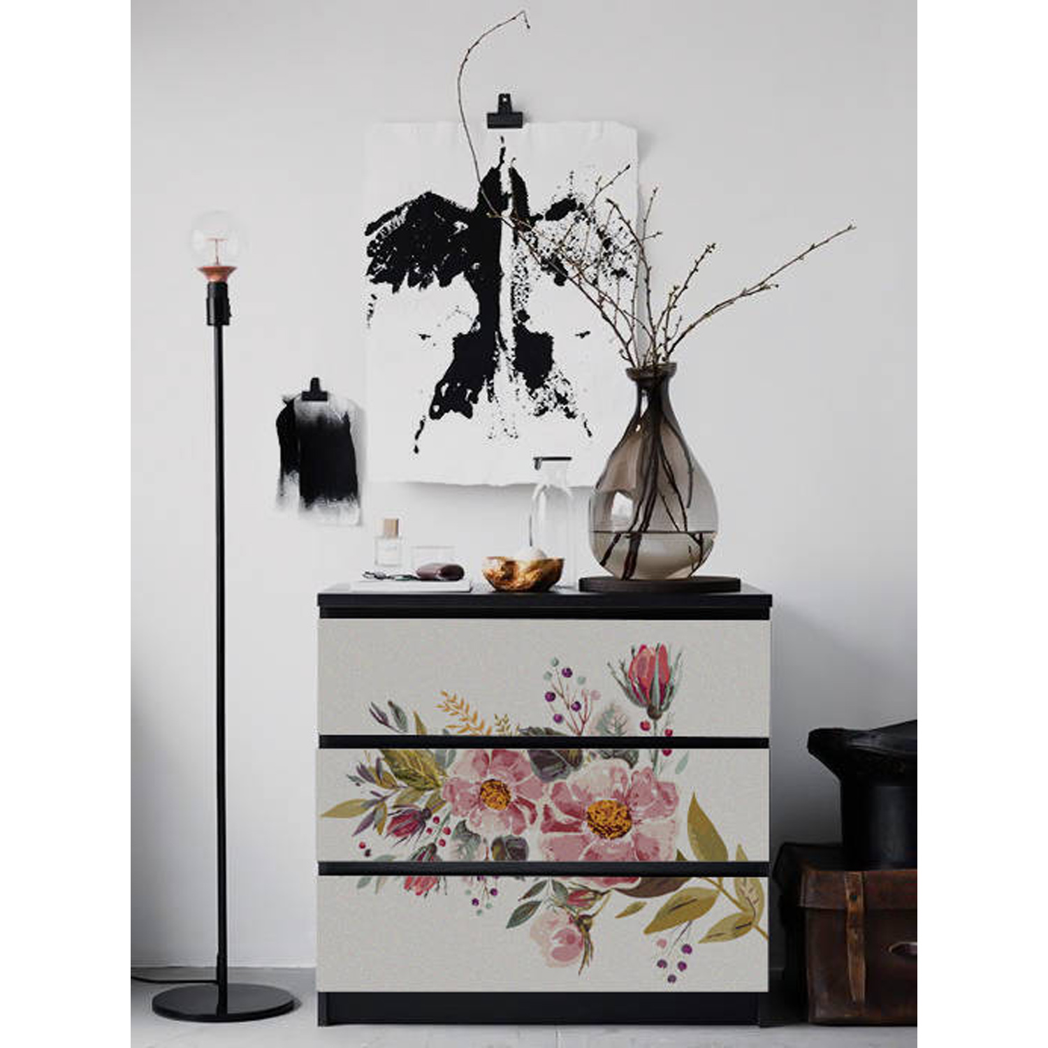 M21 Removable Ikea decals Furniture stickers nursery decor IKEA MALM