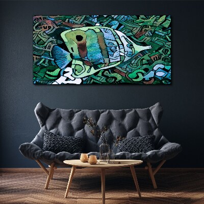 Obraz Canvas Abstrakcja Zwierzęta Ryby