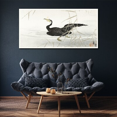 Obraz Canvas Azja Jezioro Zwierzę Ptak