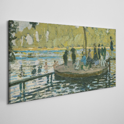 Obraz na Szkle La Grenouillère Monet