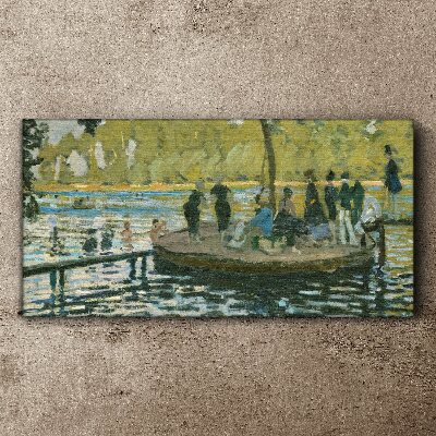 Obraz na Szkle La Grenouillère Monet