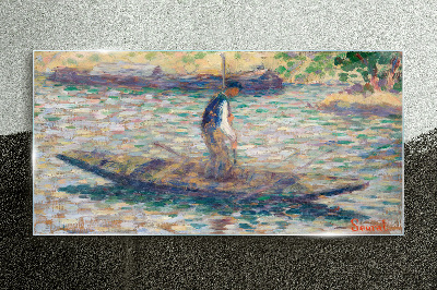 Obraz na Szkle rybak Seurat
