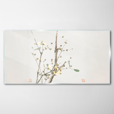 Obraz Szklany Owady i Kwiaty
