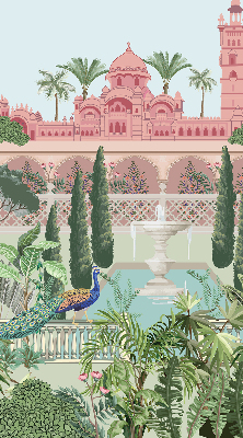Roleta przeciwsłoneczna Pałac z ogrodem