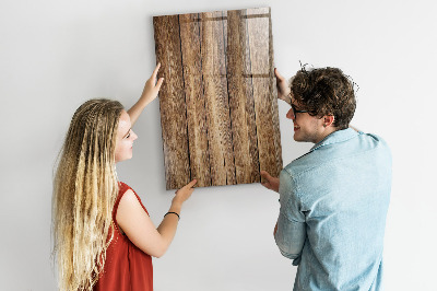 Tablica magnetyczna Tekstura drewna