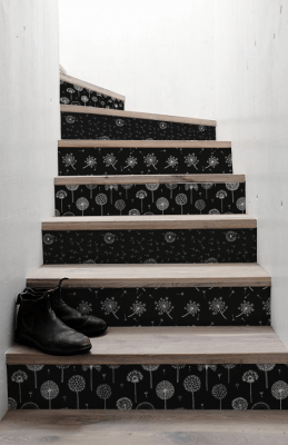 Naklejki na schody Stylowe Dmuchawce
